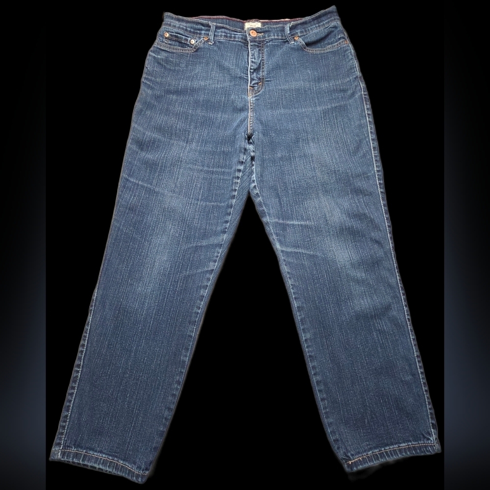Levi’s 512 Perfectly Slimming Ankle Pencil Jeans Women’s Mid Rise Blue Denim